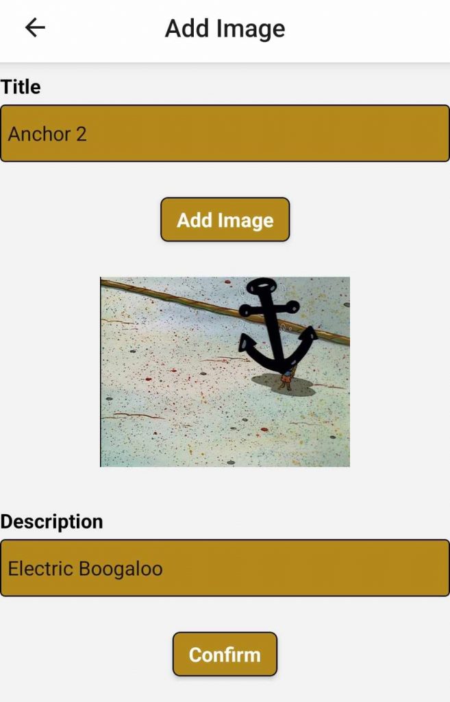 Example of an image preview